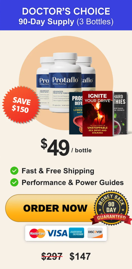 Protaflo 3 bottle offer